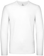 B&C Langarm-T-Shirt aus 100% Baumwolle, Bear Brown S, BCTU05T – White