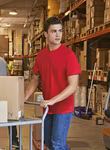B&C Perfect Pro T-Shirt aus Baumwolle, Red XL, BCTUC01 – Bild 2