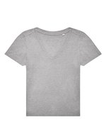 Women´s #E150 V T-Shirt – Sport Grey (Heather)