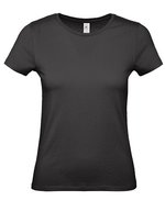 B&C Women´s T-Shirt #E150 Apricot XS (BCTW02T), BCTW02T – Black