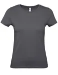 B&C Women´s T-Shirt #E150 Apricot XS (BCTW02T), BCTW02T – Dark Grey (Solid)