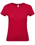 B&C Women´s T-Shirt #E150 Apricot XS (BCTW02T), BCTW02T – Deep Red