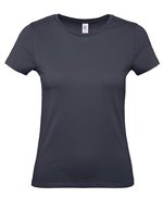 B&C Women´s T-Shirt #E150 Apricot XS (BCTW02T), BCTW02T – Light Navy
