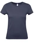 B&C Women´s T-Shirt #E150 Apricot XS (BCTW02T), BCTW02T – Navy Blue