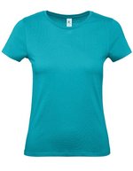 B&C Women´s T-Shirt #E150 Apricot XS (BCTW02T), BCTW02T – Real Turquoise