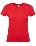 B&C Women´s T-Shirt #E150 Apricot XS (BCTW02T), BCTW02T – Red
