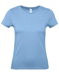 B&C Women´s T-Shirt #E150 Apricot XS (BCTW02T), BCTW02T – Sky Blue