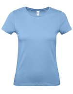 B&C Women´s T-Shirt #E150 Apricot XS (BCTW02T), BCTW02T – Sky Blue