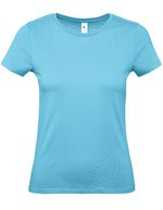 B&C Women´s T-Shirt #E150 Apricot XS (BCTW02T), BCTW02T – Turquoise