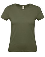 B&C Women´s T-Shirt #E150 Apricot XS (BCTW02T), BCTW02T – Urban Khaki