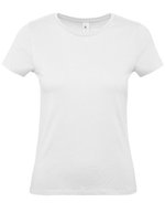 B&C Women´s T-Shirt #E150 Apricot XS (BCTW02T), BCTW02T – White