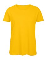 B&C Nachhaltiges Bio-Baumwoll T-Shirt für Frauen, Atoll XS, BCTW043 – Gold