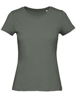 B&C Nachhaltiges Bio-Baumwoll T-Shirt für Frauen, Atoll XS, BCTW043 – Millennial Khaki
