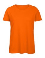 B&C Nachhaltiges Bio-Baumwoll T-Shirt für Frauen, Atoll XS, BCTW043 – Orange
