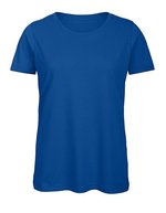 B&C Nachhaltiges Bio-Baumwoll T-Shirt für Frauen, Atoll XS, BCTW043 – Royal Blue