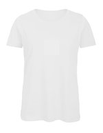 B&C Nachhaltiges Bio-Baumwoll T-Shirt für Frauen, Atoll XS, BCTW043 – White