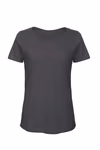 B&C Inspire Slub T-Shirt aus Bio-Baumwolle, Chic Navy M, BCTW047 – Bild 3