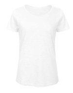 B&C Inspire Slub T /Women_° Chic Anthracite XS (BCTW047) – Chic Pure White