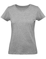B&C Inspire Plus T-Shirt aus Bio-Baumwolle, White XS, BCTW049 – Sport Grey (Heather)