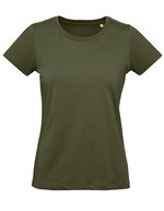 B&C Inspire Plus T-Shirt aus Bio-Baumwolle, White XS, BCTW049 – Urban Khaki