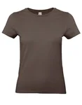 B&C Women´s T-Shirt #E190 White XXL (BCTW04T) – Brown