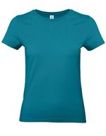 B&C Women´s T-Shirt #E190 Apricot XS (BCTW04T), BCTW04T – Diva Blue