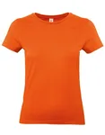 B&C Women´s T-Shirt #E190 White XXL (BCTW04T) – Orange