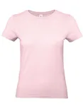 B&C Women´s T-Shirt #E190 White XXL (BCTW04T) – Orchid Pink