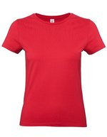 B&C Women´s T-Shirt #E190 Apricot XS (BCTW04T), BCTW04T – Red