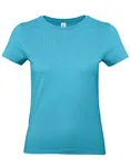 B&C Women´s T-Shirt #E190 White XXL (BCTW04T) – Swimming Pool
