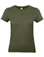 B&C Women´s T-Shirt #E190 Apricot XS (BCTW04T), BCTW04T – Urban Khaki