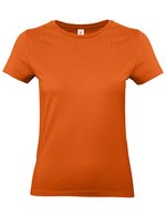 B&C Women´s T-Shirt #E190 Apricot XS (BCTW04T), BCTW04T – Urban Orange