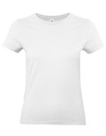 B&C Women´s T-Shirt #E190 Apricot XS (BCTW04T), BCTW04T – White