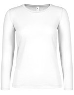 B&C Women´s T-Shirt #E150 Long Sleeve White XS (BCTW06T), BCTW06T – White