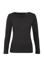 B&C Inspire Langarmshirt aus Bio-Baumwolle, White XS, BCTW071 – Bild 3