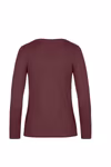B&C Women´s T-Shirt #E190 Long Sleeve White M (BCTW08T) – immagine 4