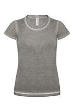 B&C T-Shirt DNM Plug In Schnitt für Damen, Blue Clash XS, BCTWD71 – Bild 3