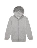 Felpa con Cappuccio e Cerniera Bambino ID.334 – Sport Grigio (Melange)