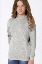 B&C Sweatshirt Set, Baumwolle-Polyester-Mix für Kinder, Black 3/4 (98/104), BCWK680 – Bild 1