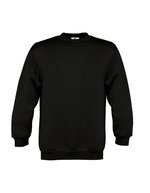 B&C Sweatshirt Set, Baumwolle-Polyester-Mix für Kinder – Black