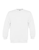 B&C Sweatshirt Set, Baumwolle-Polyester-Mix für Kinder, Black 3/4 (98/104), BCWK680 – Bianco