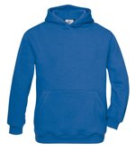 B&C Hoodie mit gefütterter Kapuze für Kinder, Black 3/4 (98/104), BCWK681 – Bild 3