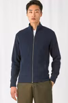 B&C Sweatjacke Spider aus Baumwolle-Polyester für Herren, Black S, BCWM646 – Bild 2