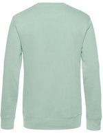 B&C KING Crew Neck Sweatshirt aus Baumwolle/Polyester, Aqua Green XS, BCWU01K – Bild 4
