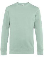 B&C KING Crew Neck Sweatshirt aus Baumwolle/Polyester – Aqua Green