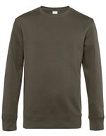 B&C KING Crew Neck Sweatshirt aus Baumwolle/Polyester, Aqua Green XS, BCWU01K – Kaki