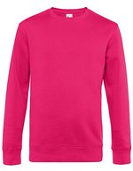 B&C KING Crew Neck Sweatshirt aus Baumwolle/Polyester, Aqua Green XS, BCWU01K – Magenta Rose