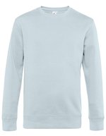 B&C KING Crew Neck Sweatshirt aus Baumwolle/Polyester, Aqua Green XS, BCWU01K – Pur Ciel