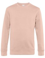 B&C KING Crew Neck Sweatshirt aus Baumwolle/Polyester, Aqua Green XS, BCWU01K – Doux Rose