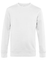 B&C KING Crew Neck Sweatshirt aus Baumwolle/Polyester, Aqua Green XS, BCWU01K – Blanc